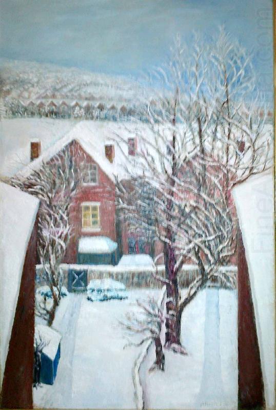 Wimbledon snowscape, Anita Ree